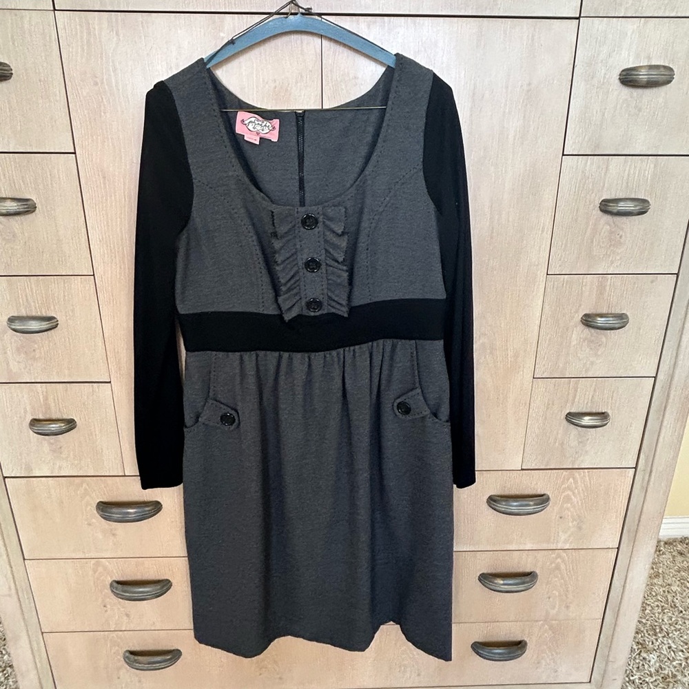 Phoebe Couture long sleeve dress
